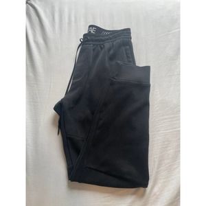 AMERICAN EAGLE BLACK ESSENTIAL ACTIVE 24/7 SWEATPANTS SIZE S